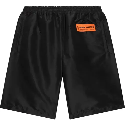 Nylon Shorts Upgrade , male, Sizes: L - Heron Preston - Modalova