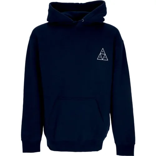 Hoodies, male, , Size: L Triangle Po Hoodie Set Navy - HUF - Modalova