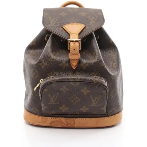 Pre-owned Backpacks, female, , Size: ONE SIZE Pre-owned Canvas backpacks - Louis Vuitton Vintage - Modalova