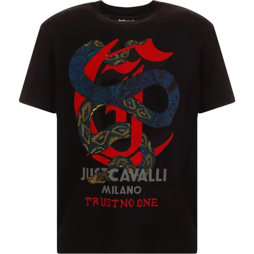 T-Shirts und Polos , Herren, Größe: XL - Just Cavalli - Modalova