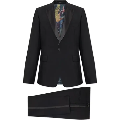 Single Breasted Suits, male, , Size: S Wool Suit - Paul Smith - Modalova