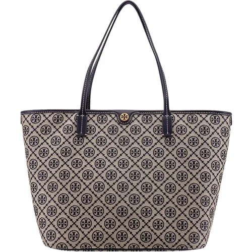 Beige Schultertasche mit Reißverschluss - TORY BURCH - Modalova