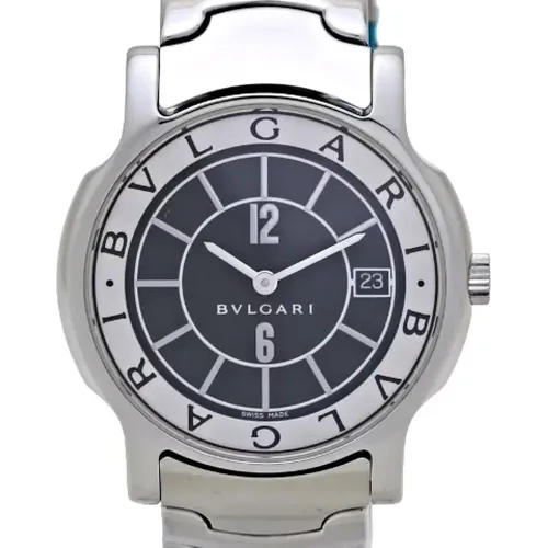 Pre-owned Watches, male, , Size: ONE SIZE Pre-owned Metal watches - Bvlgari Vintage - Modalova