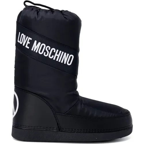 Damen Skistiefel - Herbst/Winter Kollektion , Damen, Größe: 37 EU - Love Moschino - Modalova