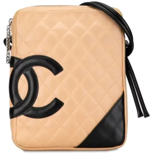 Pre-owned Leather crossbody-bags , female, Sizes: ONE SIZE - Chanel Vintage - Modalova