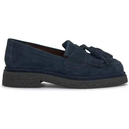 Tassel flat loafer , female, Sizes: 7 UK, 6 UK, 4 UK, 5 UK, 3 UK - Alma en Pena - Modalova