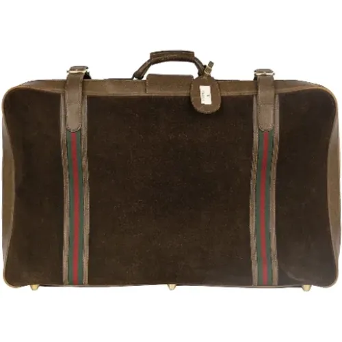 Pre-owned Suede travel-bags , unisex, Sizes: ONE SIZE - Gucci Vintage - Modalova