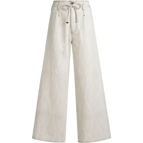 Wide Trousers, female, , Size: W26 Wide Denim Trousers - ETRO - Modalova