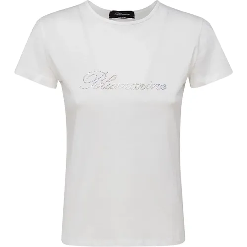 T-shirt , female, Sizes: M, S - Blumarine - Modalova