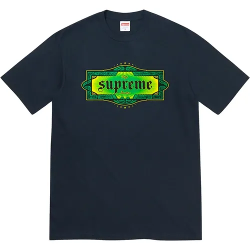 Limitierte Auflage Top Shotta Tee Navy , Herren, Größe: S - Supreme - Modalova