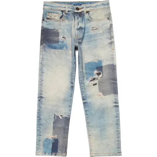 Digital print straight jeans - 2010 - Diesel - Modalova
