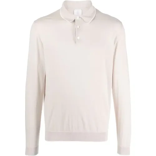 Long sleeves polo , male, Sizes: L, 3XL, XL - Eleventy - Modalova