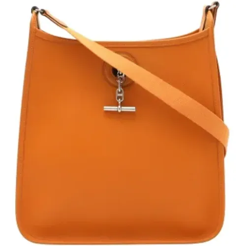 Pre-owned Cross Body Bags, female, , Size: ONE SIZE Pre-owned Leather shoulder-bags - Hermès Vintage - Modalova