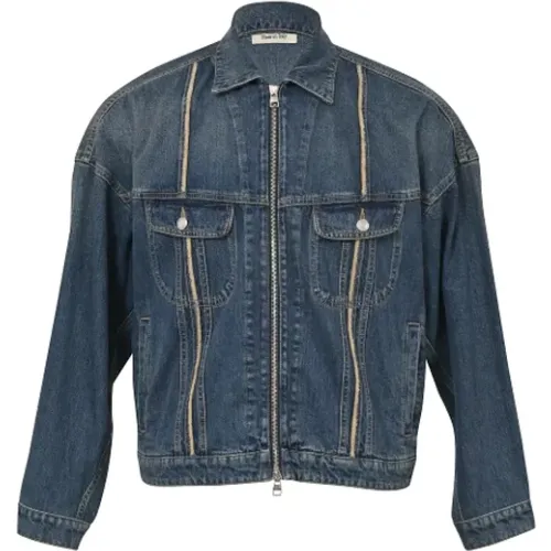 Pre-owned Jackets, male, , Size: 2XS Pre-owned Cotton outerwear - Alexander McQueen Pre-owned - Modalova