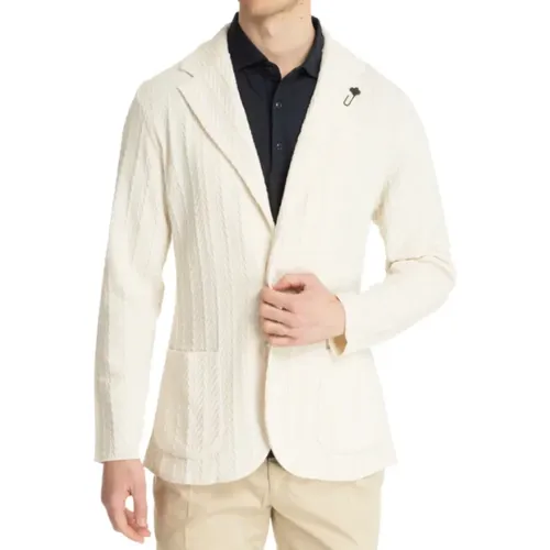 Stylische Jacken für Männer , Herren, Größe: L - Lardini - Modalova