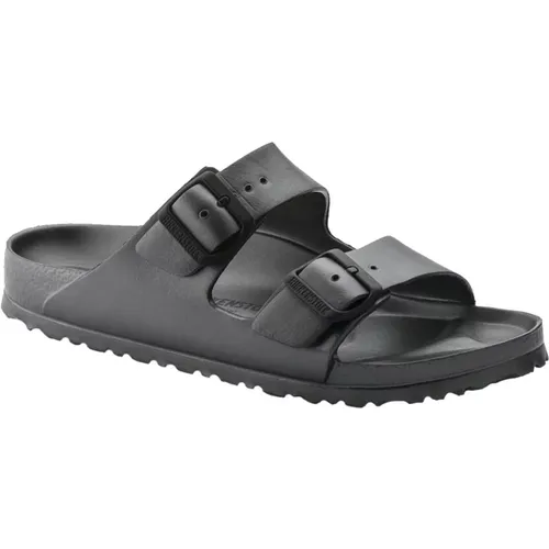 Bequeme Slide-Sandalen , Damen, Größe: 44 EU - Birkenstock - Modalova