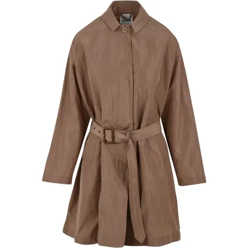 Camel Coats for Women , female, Sizes: S, M, XS - Aspesi - Modalova