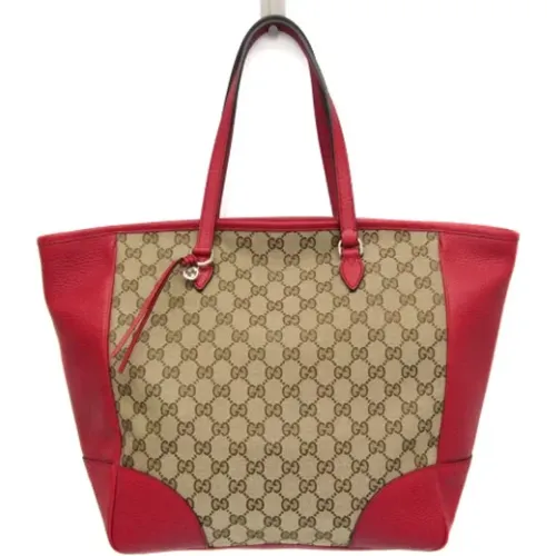 Pre-owned Canvas gucci-bags , female, Sizes: ONE SIZE - Gucci Vintage - Modalova