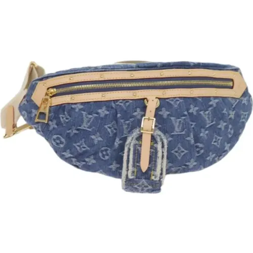 Pre-owned Belt Bags, female, , Size: ONE SIZE Pre-owned Denim crossbody-bags - Louis Vuitton Vintage - Modalova