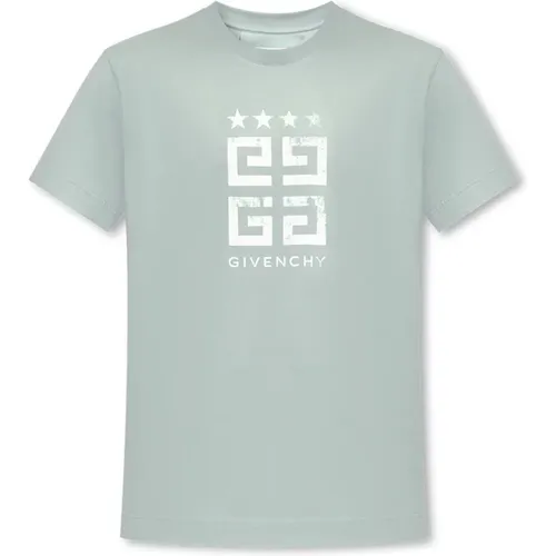 T-Shirt mit Logo , Herren, Größe: L - Givenchy - Modalova