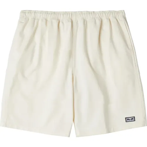 Casual Shorts, male, , Size: S Relaxed Twill Shorts - Obey - Modalova