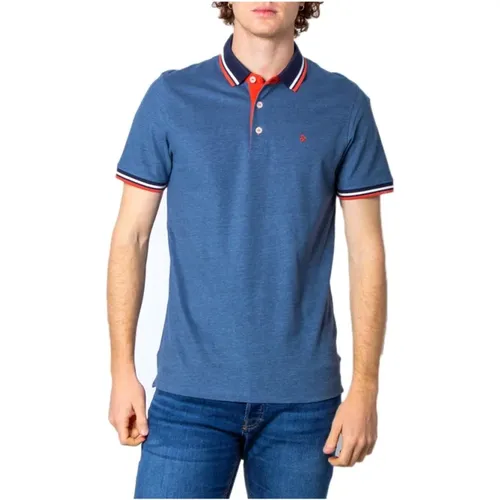 Polo Shirts, male, , Size: XS Cotton Polo Shirt for Men - jack & jones - Modalova
