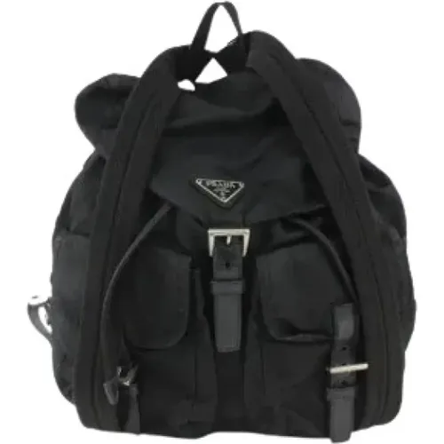 Pre-owned Backpacks, female, , Size: ONE SIZE Pre-ownedylon prada-bags - Prada Vintage - Modalova