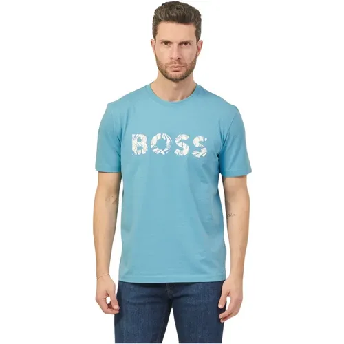 T-Shirts , male, Sizes: XL, S, L - Hugo Boss - Modalova