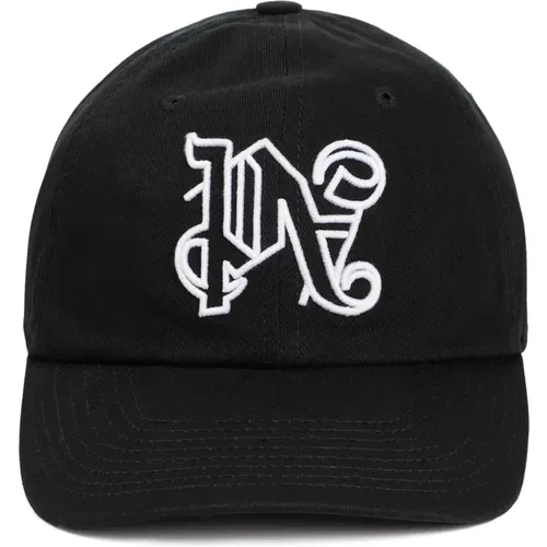 Caps, male, , Size: ONE SIZE Logo Cap Urban Style - Palm Angels - Modalova