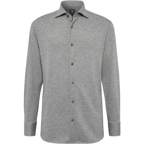 Pique Polo Shirt Regular Fit , Herren, Größe: 2XL - Boggi Milano - Modalova