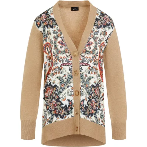 Cardigans, female, , Size: S Paisley Cardigan - ETRO - Modalova