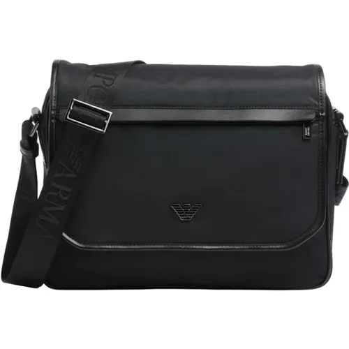 Elegant Shoulder Bag , male, Sizes: ONE SIZE - Emporio Armani - Modalova