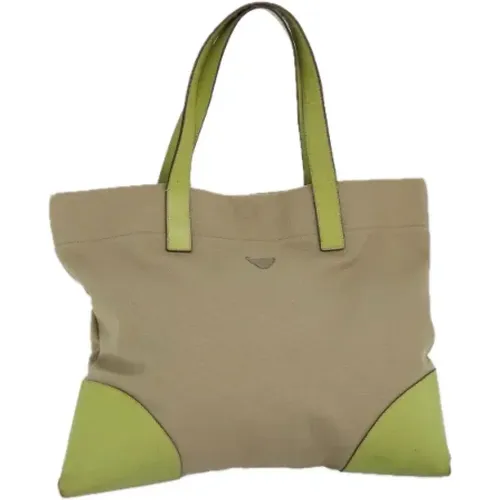 Pre-owned Tote Bags, female, , Size: ONE SIZE Pre-owned Canvas totes - Prada Vintage - Modalova