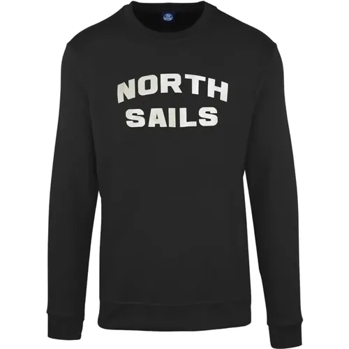 Classic Cotton Sweatshirt , male, Sizes: L, 2XL, S, XL, M - North Sails - Modalova