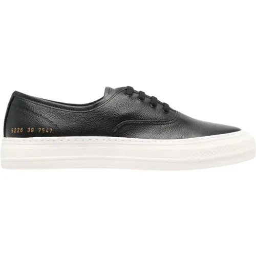 Sneakers, male, , Size: 7 US Leather Sneakers Logo Print - Common Projects - Modalova