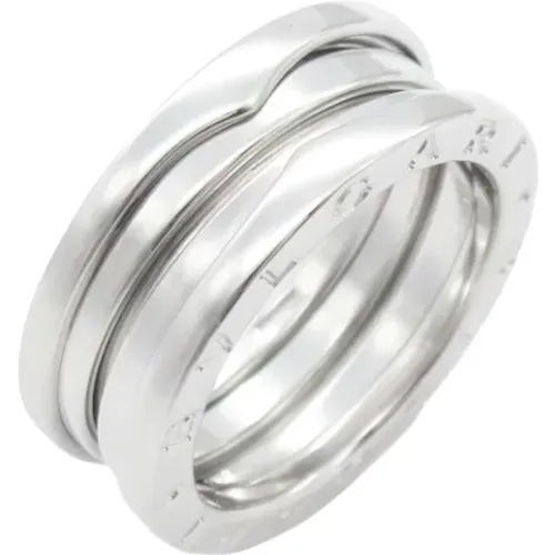 Pre-owned Jewellery, female, , Size: ONE SIZE Pre-owned Silver rings - Bvlgari Vintage - Modalova