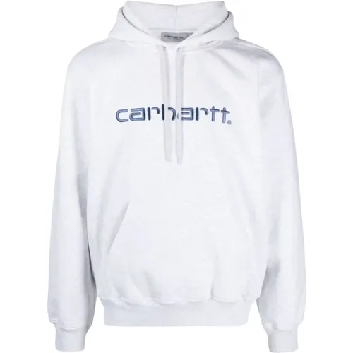 Logo-bestickte Jersey Hoodie , Herren, Größe: XL - Carhartt WIP - Modalova