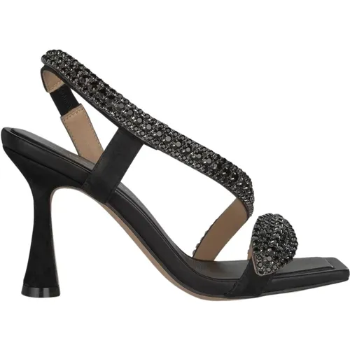 Snake Heel Sandal , female, Sizes: 3 UK, 9 UK, 5 UK, 4 UK, 8 UK, 7 UK, 6 UK - Alma en Pena - Modalova