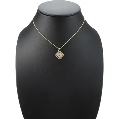 Pre-owned Jewellery, female, , Size: ONE SIZE Pre-owned Metal necklaces - Dior Vintage - Modalova