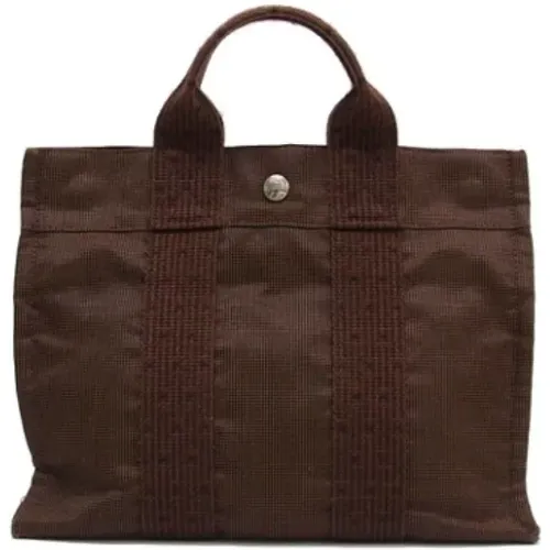 Pre-owned Tote Bags, female, , Size: ONE SIZE Pre-owned Fabric totes - Hermès Vintage - Modalova