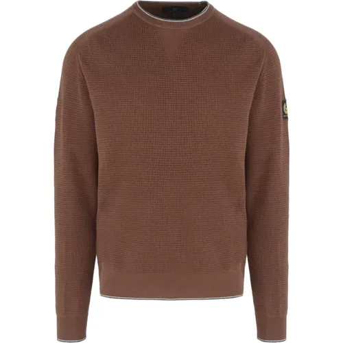 Crewneck Sweater with Phoenix Patch , male, Sizes: L - Belstaff - Modalova