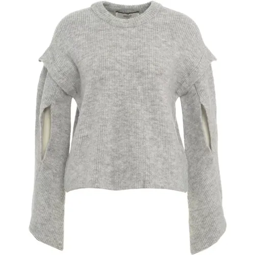 Grey Knitwear Aw24 Hand Wash , female, Sizes: XS, S - Akep - Modalova