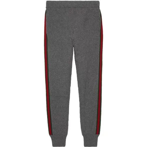 Cashmere Wool Trousers , male, Sizes: M - Gucci - Modalova