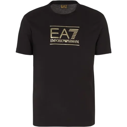 Logo T-shirt , male, Sizes: XL - Emporio Armani EA7 - Modalova