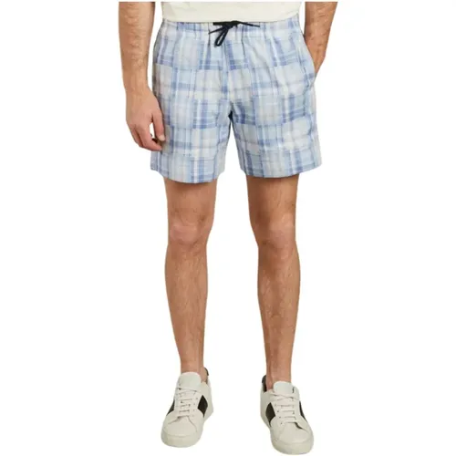 Casual Shorts, male, , Size: W34 Check shorts - PS By Paul Smith - Modalova