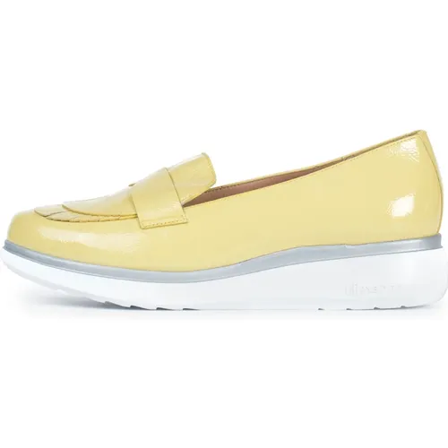 Mocasin Shell Amarillo - Größe: 38, Farbe: Amarillo , Damen, Größe: 39 EU - Wonders - Modalova