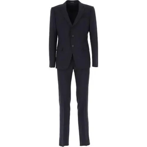 Single Breasted Suits, male, , Size: 2XL Single-Breasted Jumpsuit - Emporio Armani - Modalova