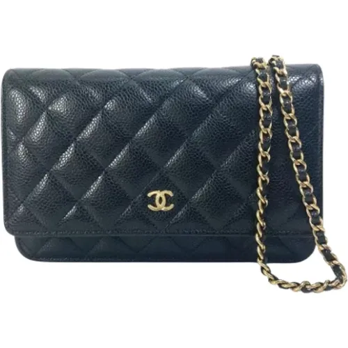 Pre-owned Shoulder Bags, female, , Size: ONE SIZE Pre-owned Leather chanel-bags - Chanel Vintage - Modalova