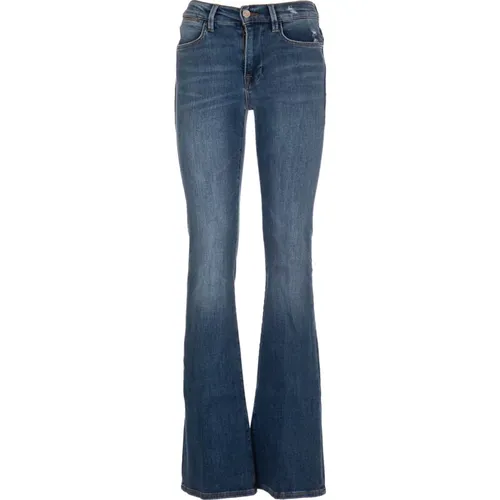 High Flare Denim Jeans , female, Sizes: W26, W28, W27 - Frame - Modalova