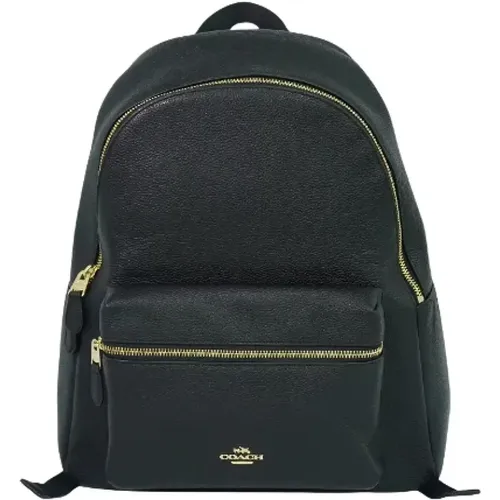 Pre-owned Backpacks, female, , Size: ONE SIZE Pre-owned Leather backpacks - Coach Pre-owned - Modalova